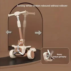 Patinete de empuje con asiento para paseo al aire libre