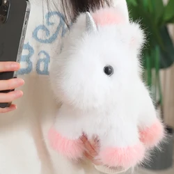 Peluche de unicornio esponjoso y suave, regalo de cumpleaños
