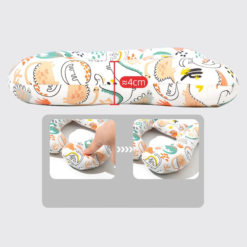 Almohada de viaje en U para cuello de bebé – cochecito - imagen 3