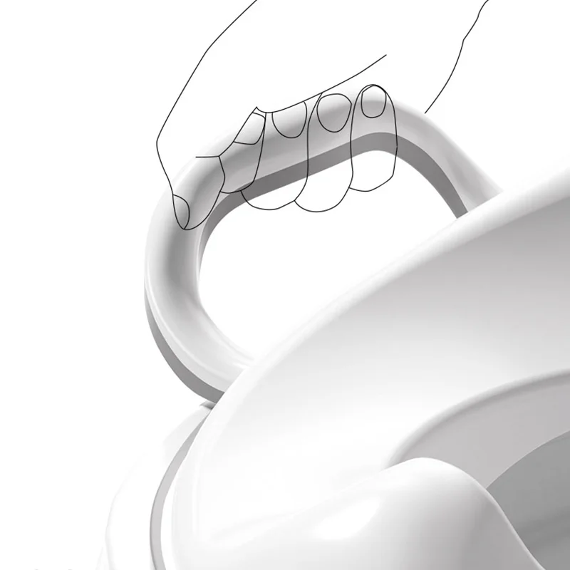 Reductor de WC para bebé – Asiento pliable sin instalación - imagen 3