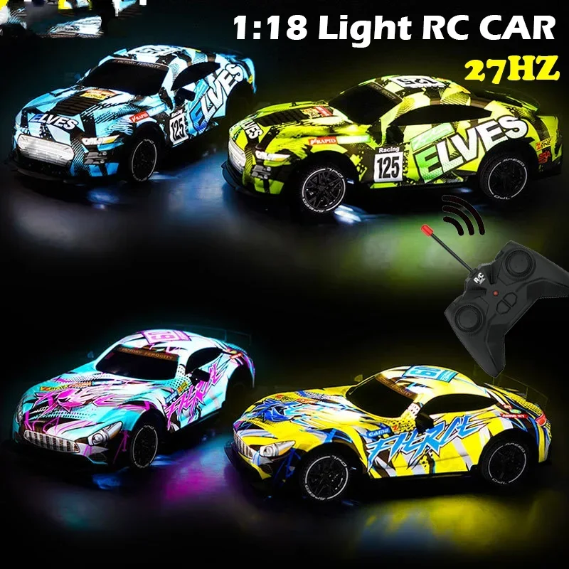 Coche teledirigido RC Buggy luminoso para carreras eléctricas - imagen 4