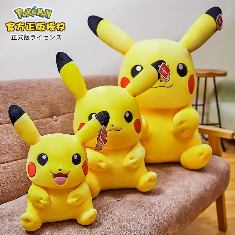 Peluche Pikachu tierno de Pokémon, muñeco suave para niños y regalo - imagen 5