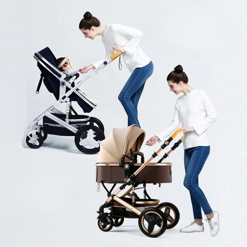 Cochecito tres en uno ligero y plegable – Sistema de viaje infantil - imagen 4