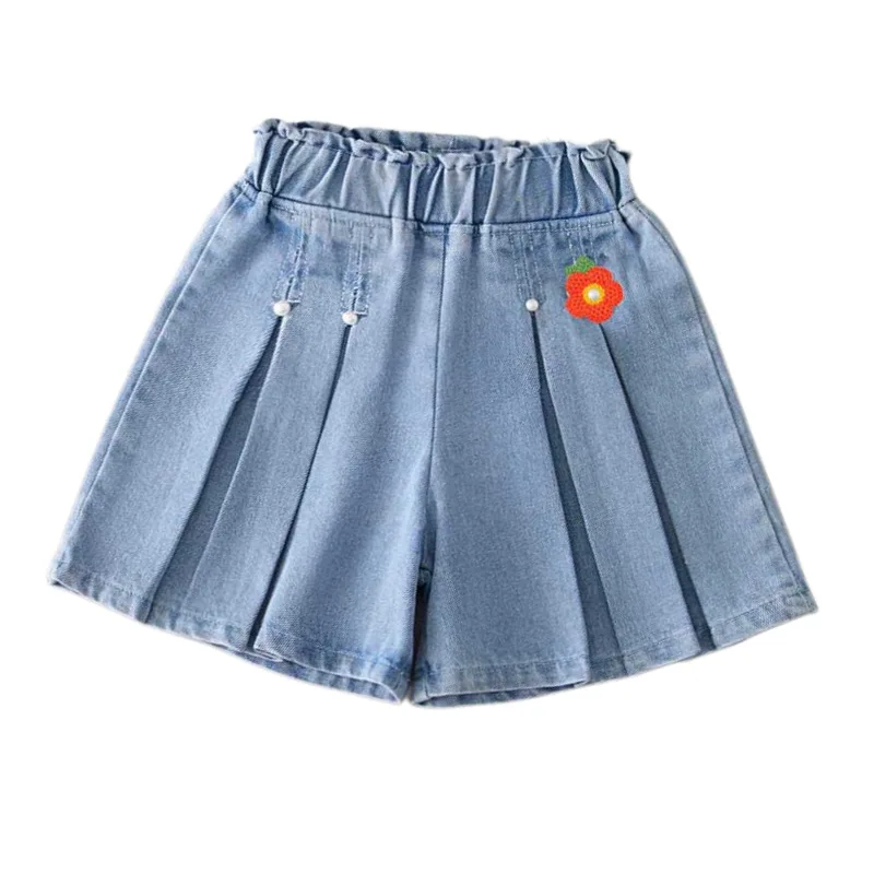 Shorts vaqueros infantiles con estampado divertido para niño - imagen 5