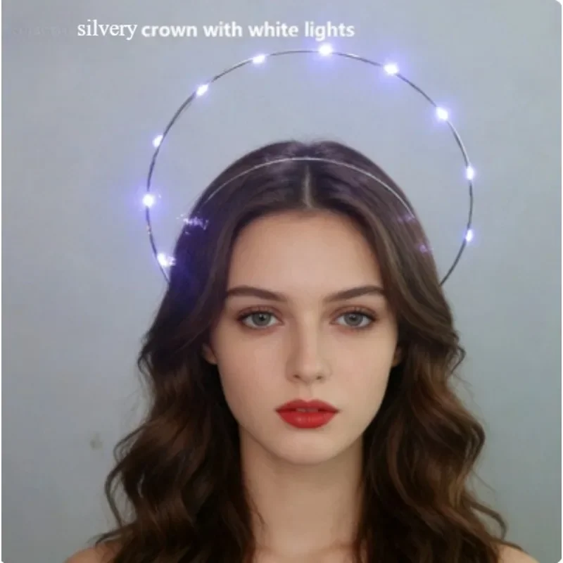 Detalle de los LEDs de la diadema