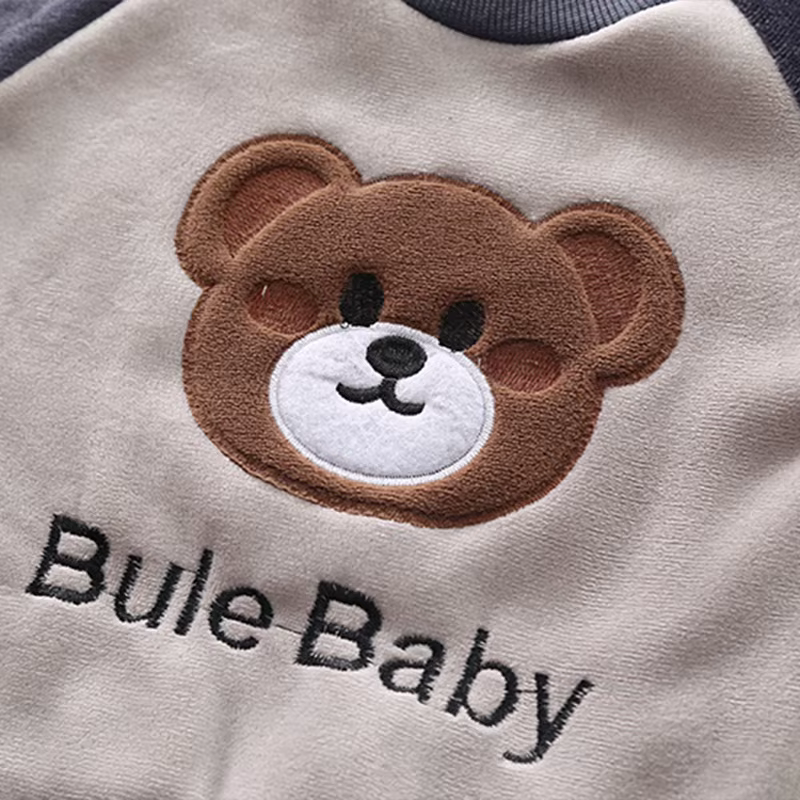 Pelele oso de peluche con capucha para bebé - imagen 5