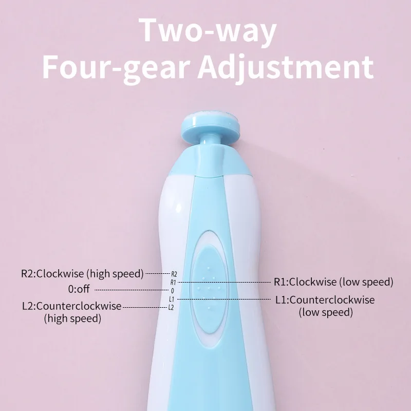 Cortaúñas eléctrico para bebé: kit de uñas y cuidado - imagen 4