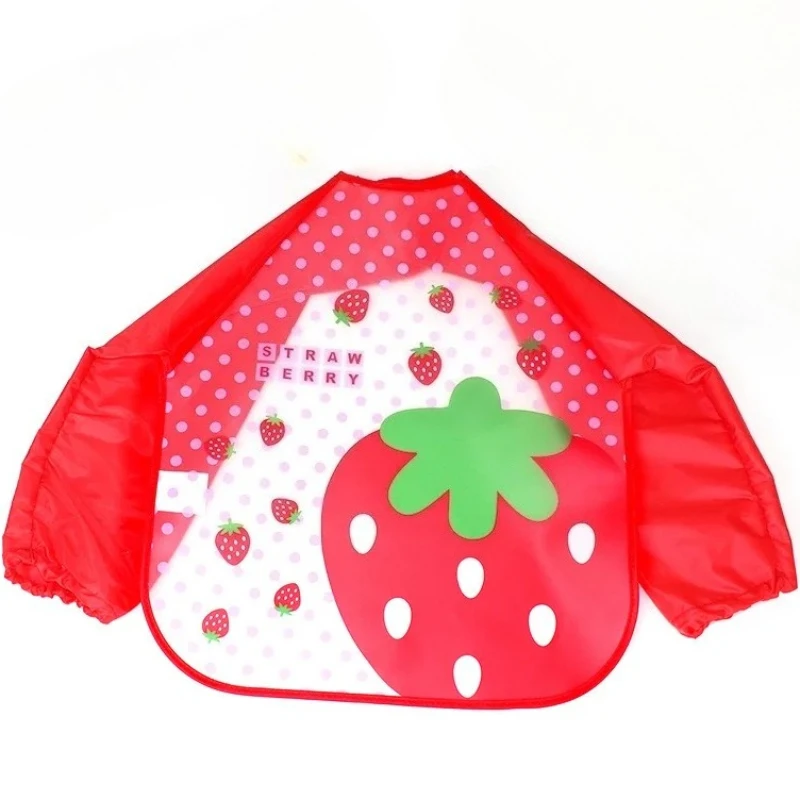Babero impermeable con mangas largas EVA para alimentación - imagen 4