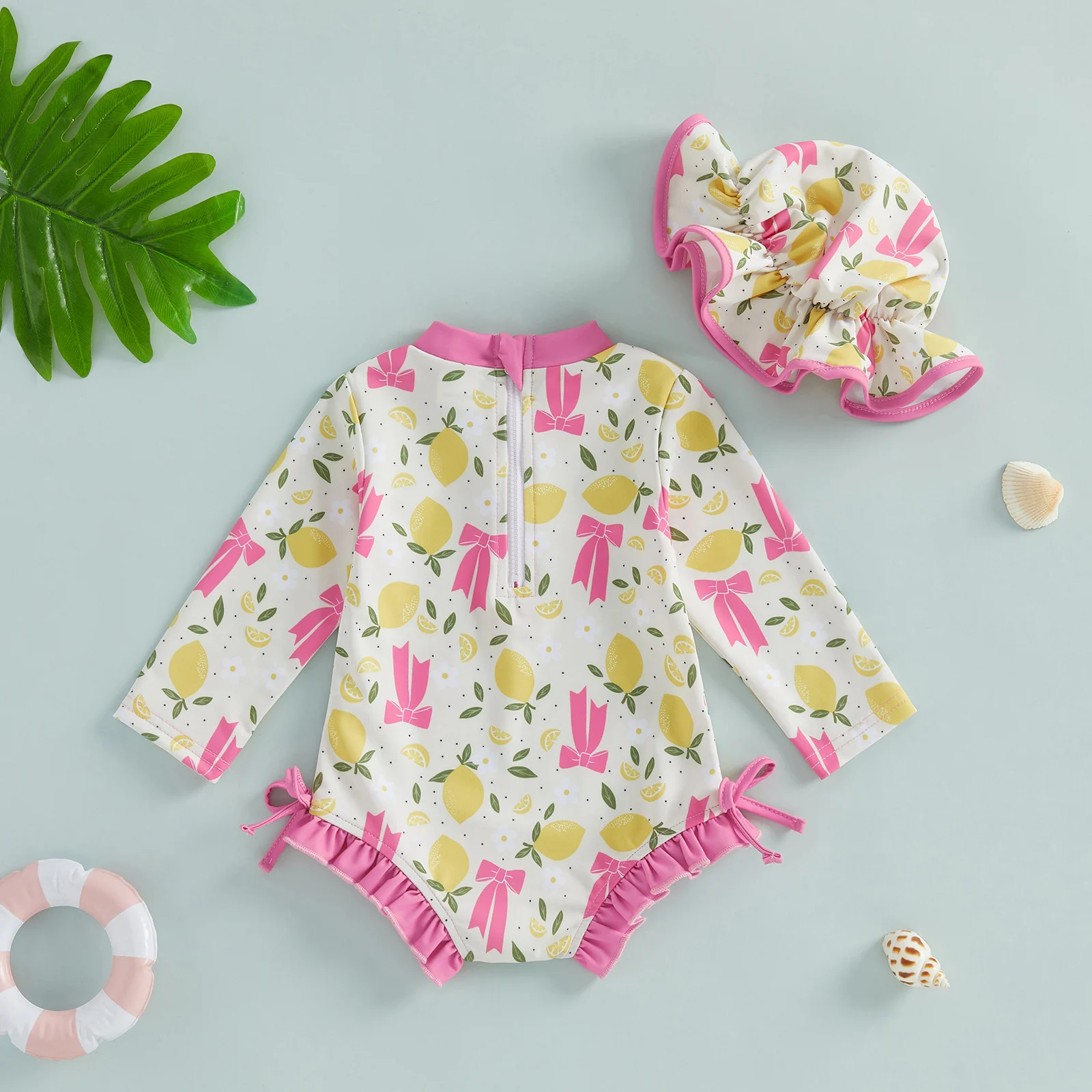 Bañador niña Tregren con lazo – Suave y cómodo para bebé - imagen 5