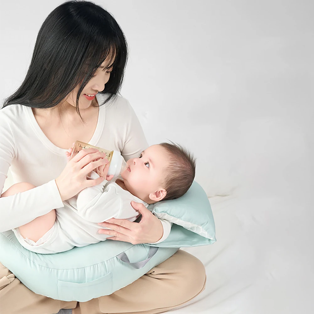 Almohada de lactancia Allasons inclinada antivómitos para maternidad - imagen 2