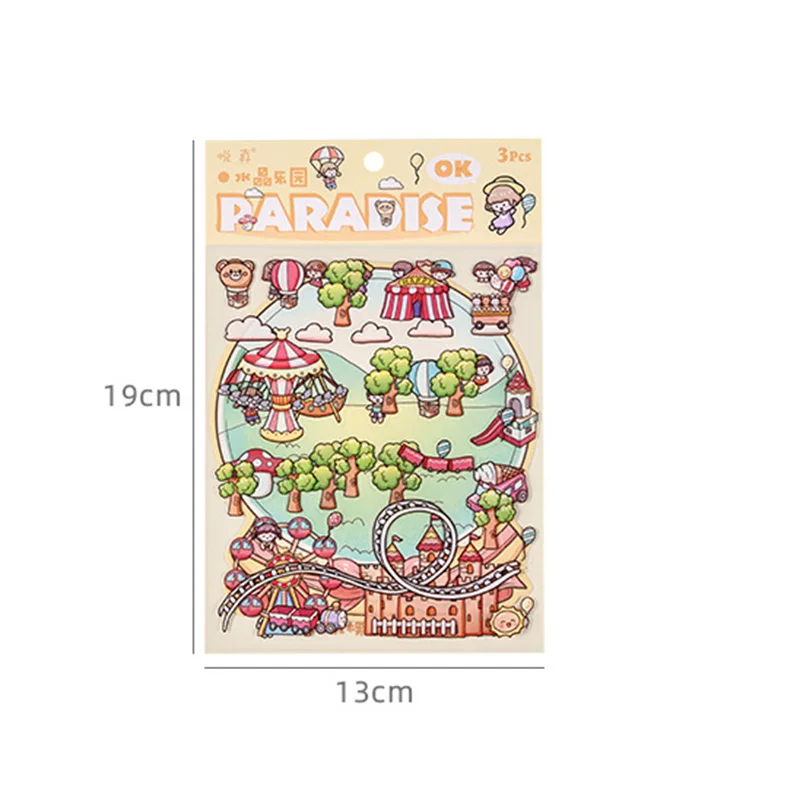 Pegatinas infantiles para baño con animales y estilo kawaii - imagen 5