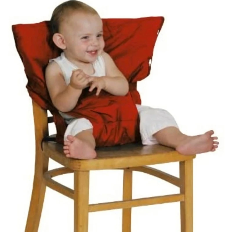 Trona para bebé con arnés y funda de asiento Oxford en comidas fuera - imagen 3