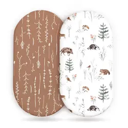 Sábanas de muselina para moisés con funda cambiador