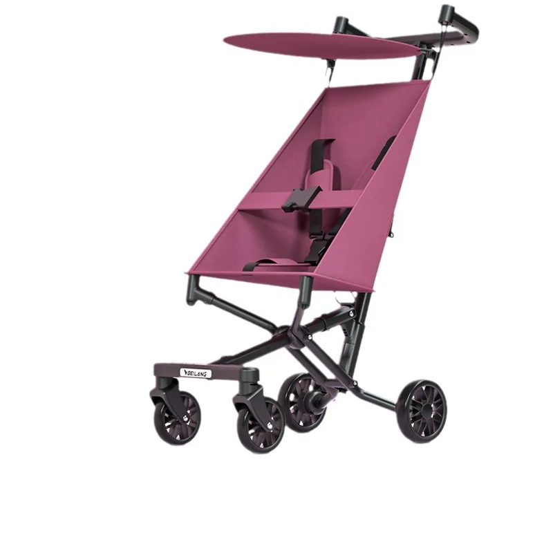 Coche plegable ultraligero con sombrilla – Ideal para viajar - imagen 2