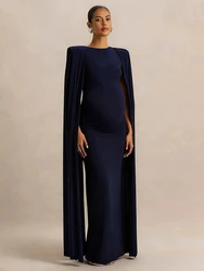 Vestido de embarazo tipo capa para fotografía de maternidad multicolor