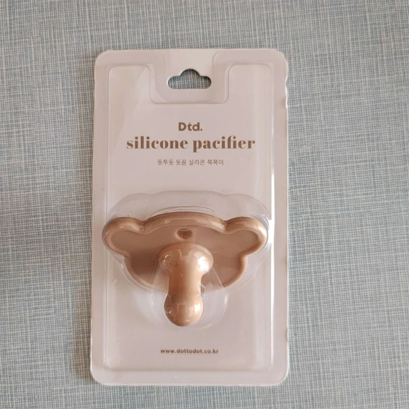 Chupete anticólico de silicona para recién nacido