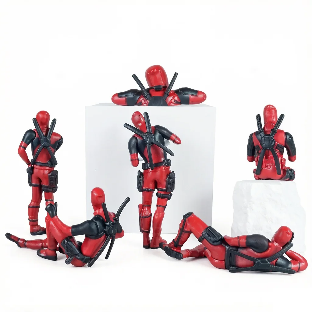 Figura de acción Deadpool sentado, colección X-Men para regalo - imagen 2