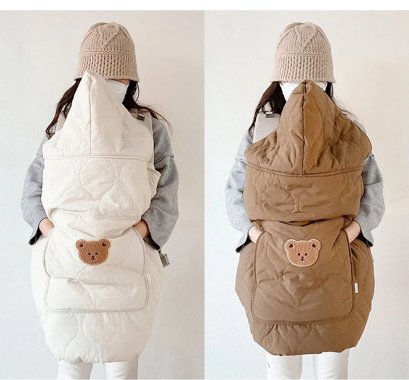 Capucha de oso detalle