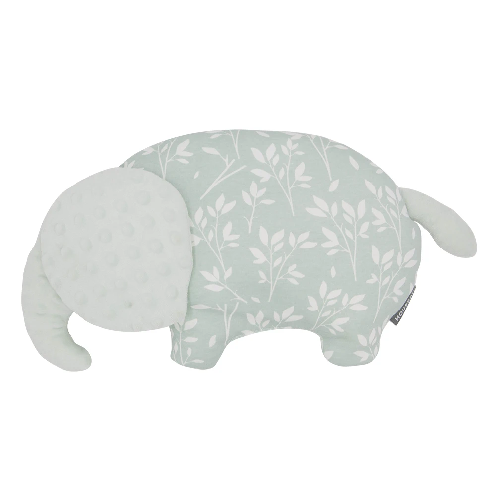 Almohada para bebé con estampado elefante – Doudou táctil de sueño - imagen 3
