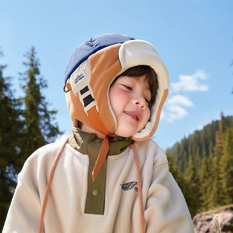 Gorro de invierno grueso y cálido con orejeras para niños y niñas - imagen 4
