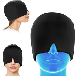 Gorro de gel refrigerante con compresa fría para aliviar dolor