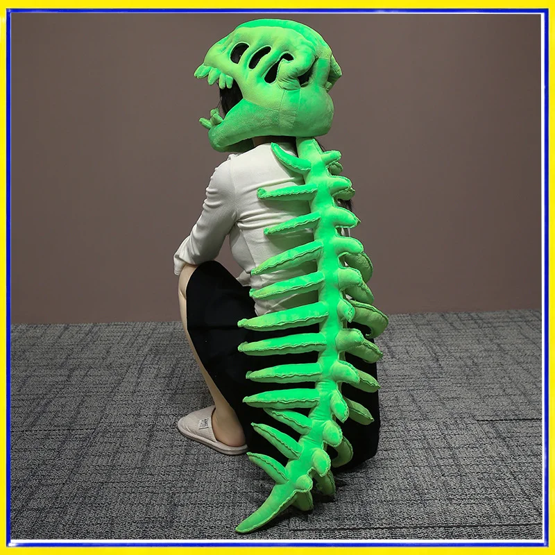 Peluche de dinosaurio esqueleto para Halloween – regalo infantil - imagen 4