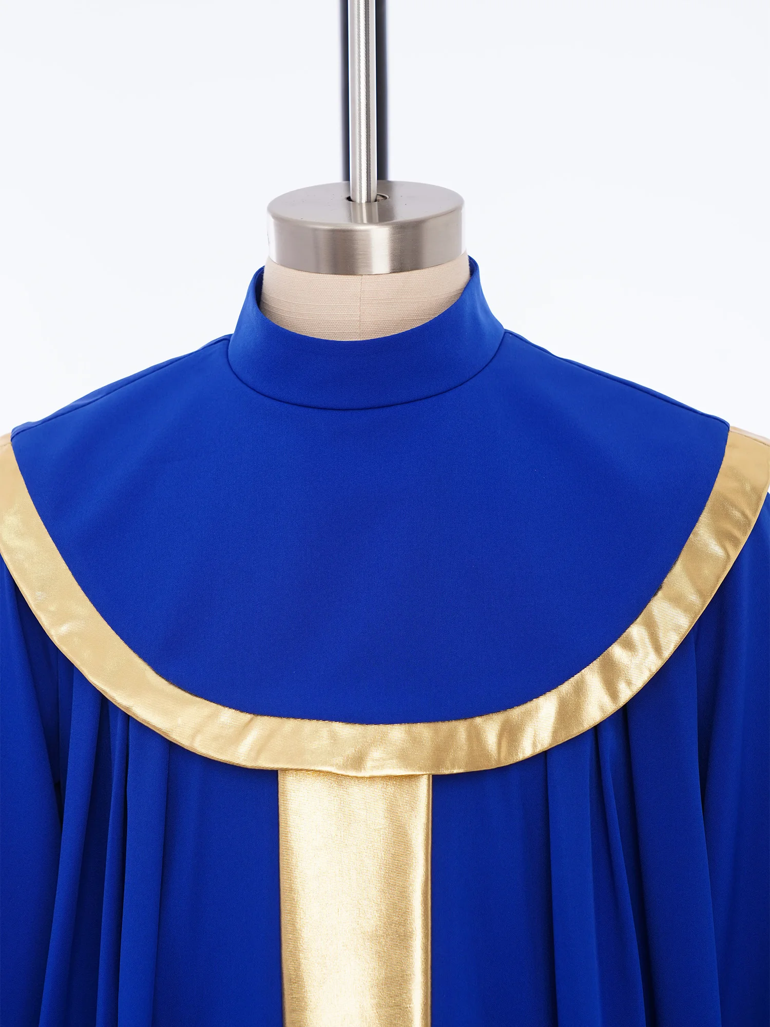 Traje de pastor metalizado niño – Disfraz litúrgico baile Halloween - imagen 2