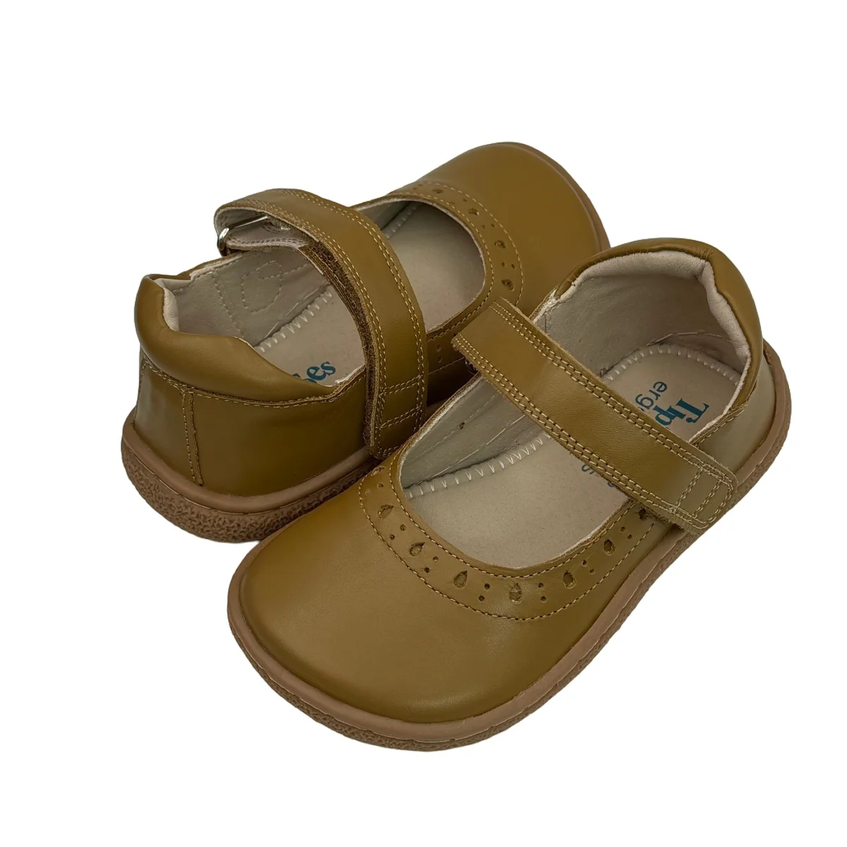 Tipsietoes Zapatos Mary Jane de cuero genuino para niños