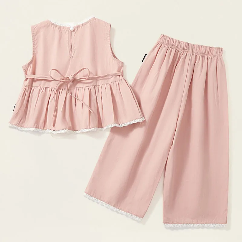 Conjunto de verano para bebé: camiseta sin mangas y pantalón suelto - imagen 4