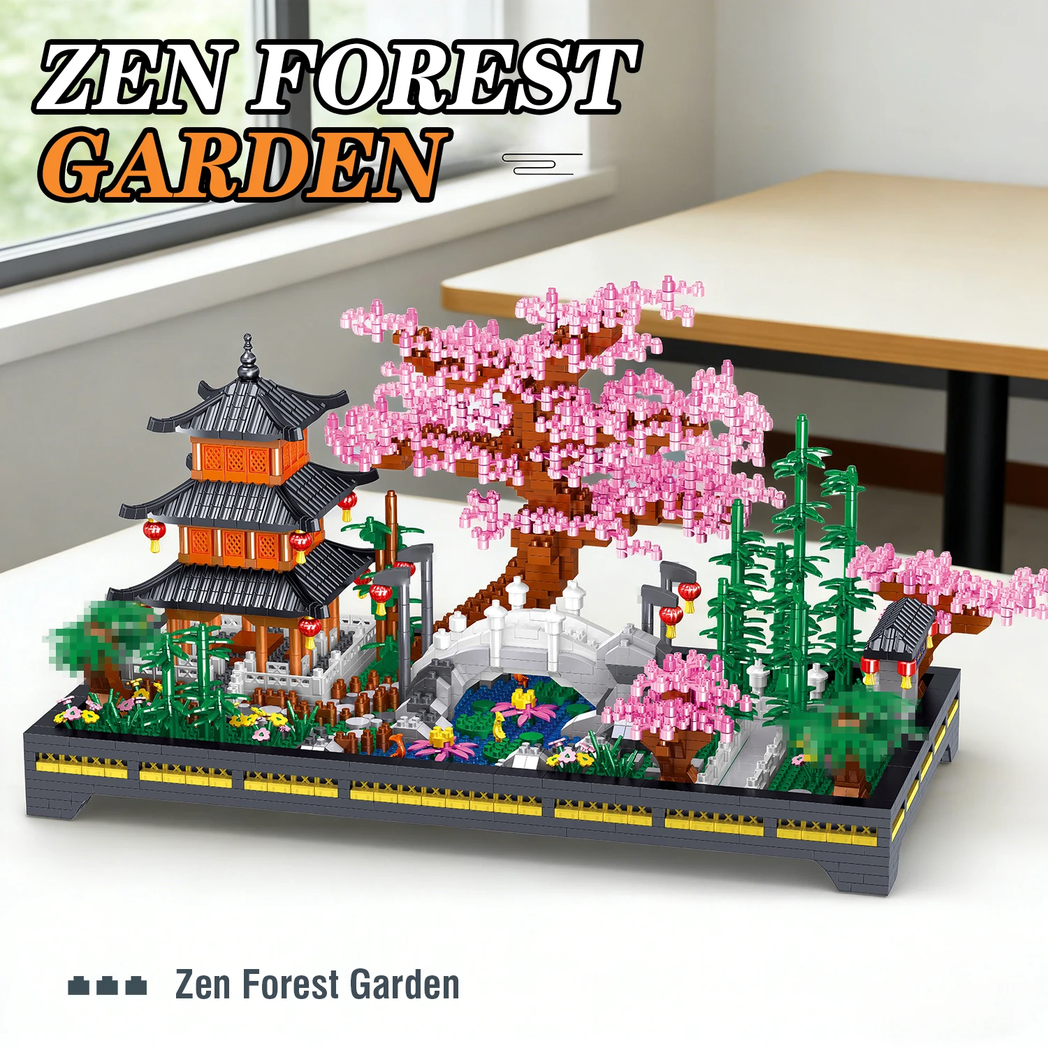 Bloques de construcción Jardín Zen chino antiguo – Arquitectura - imagen 3