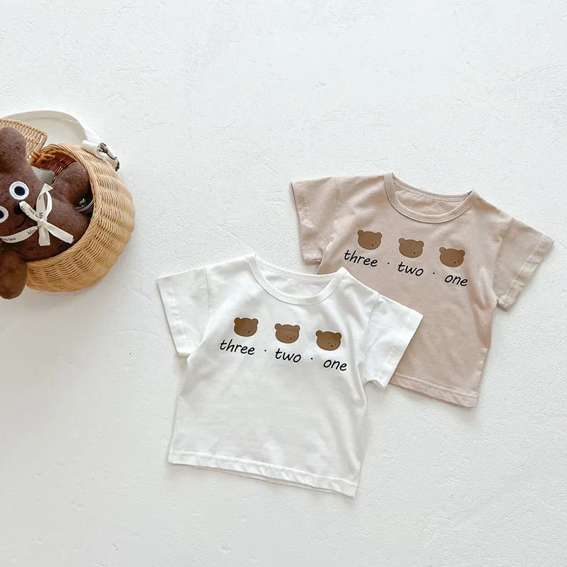 Conjunto de 2 piezas para bebé – Camiseta con dibujos animados - imagen 3