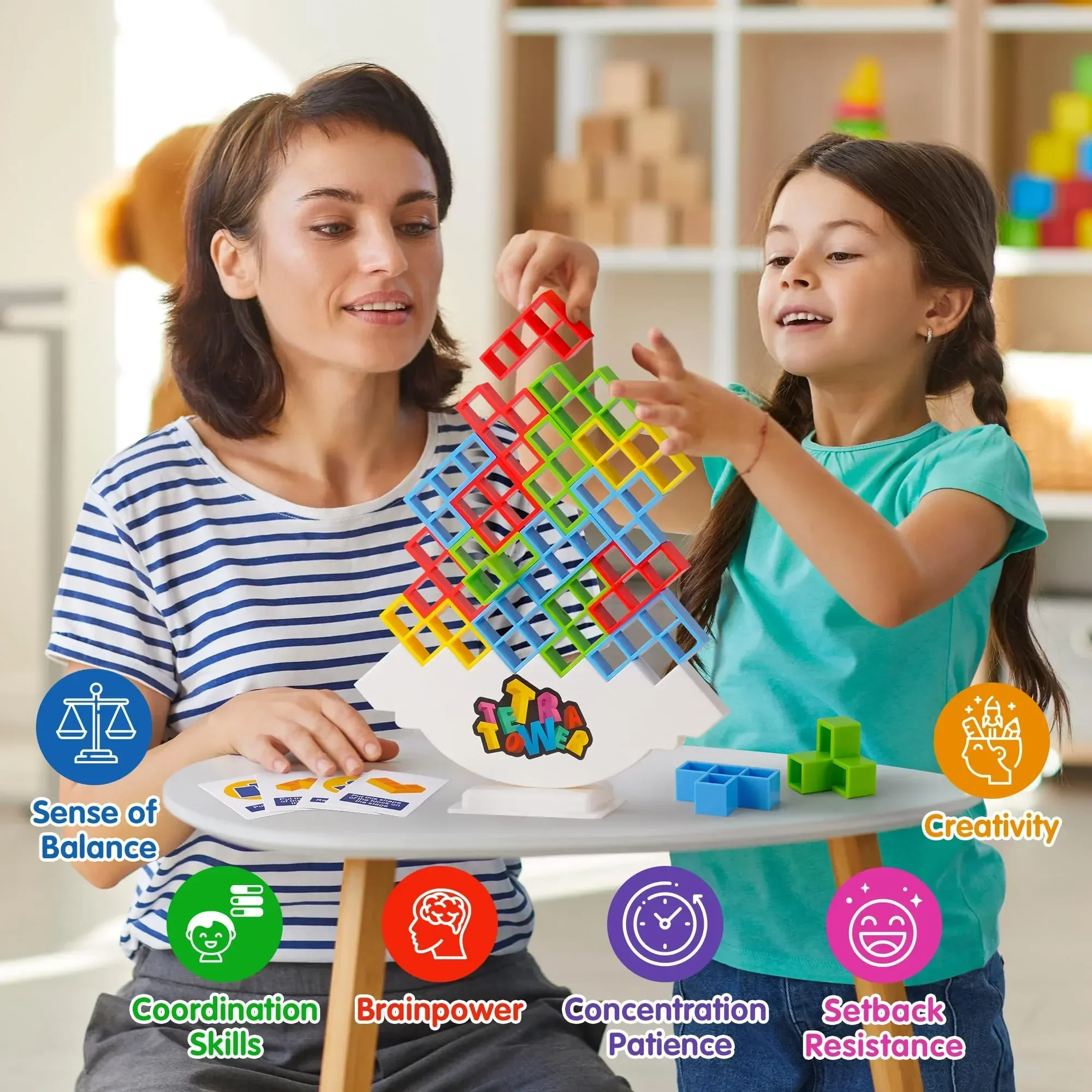 Bloques educativos de construcción para niños – Apilables y divertidos - imagen 3