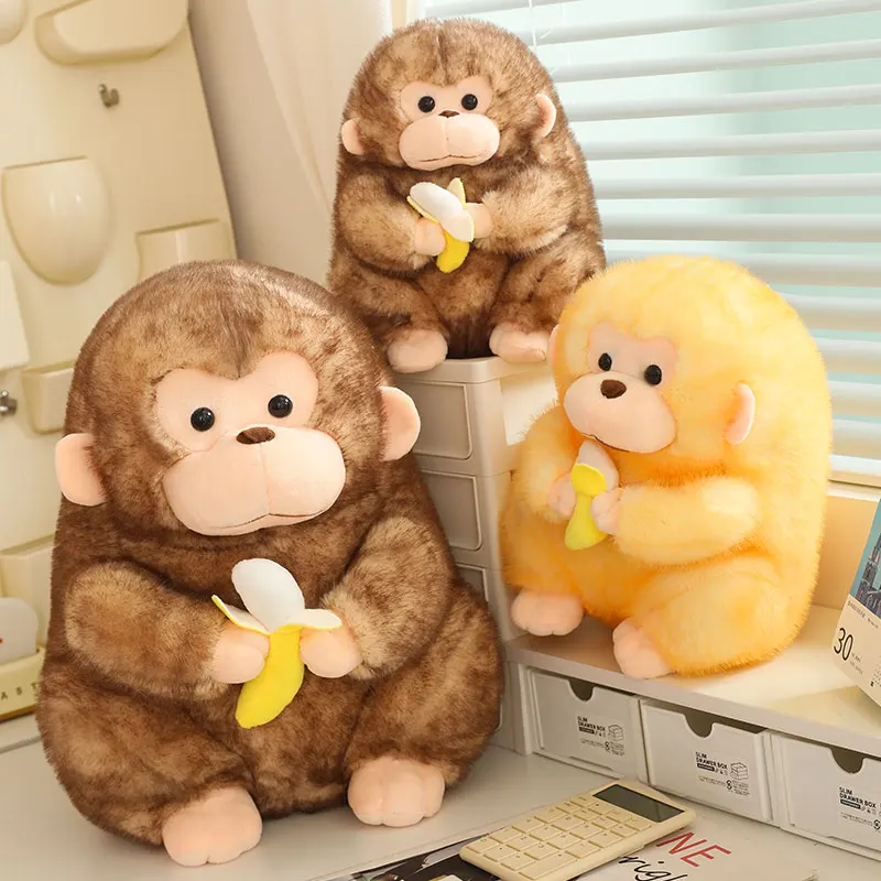 Peluche mono suave con almohada para dormir, regalo infantil - imagen 2
