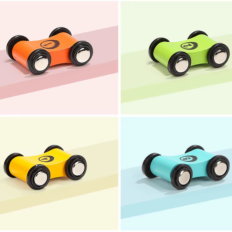 Pista de coches juguete deslizantes con rampa para niños