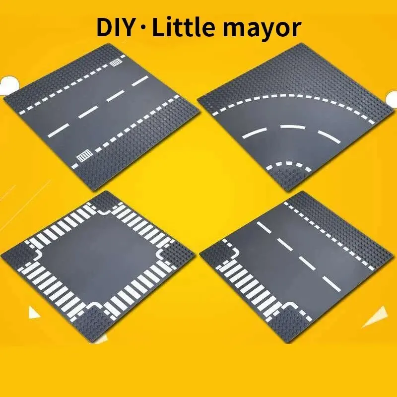 Bloques de carretera 32x32 para construir ciudad con tráfico - imagen 2