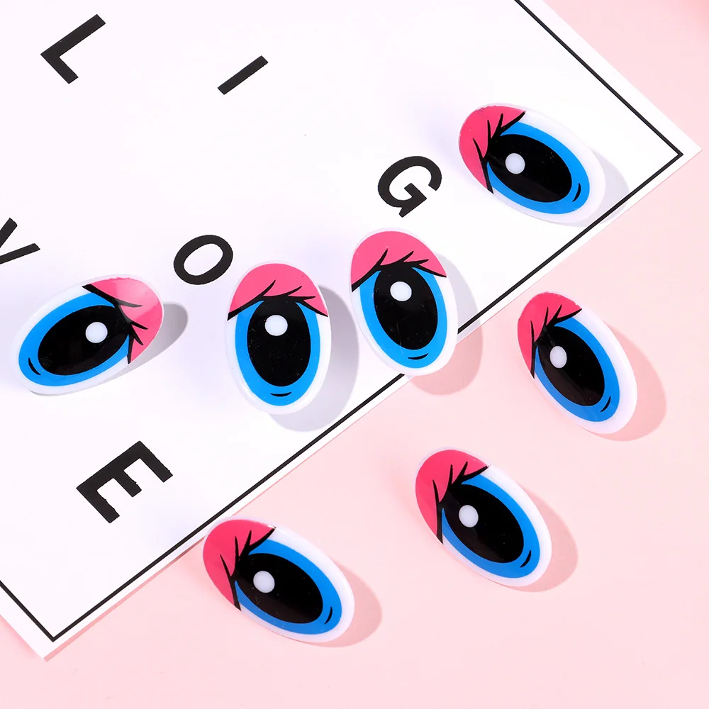 Ojos de seguridad para muñecas y peluches - dibujos animados DIY - imagen 2
