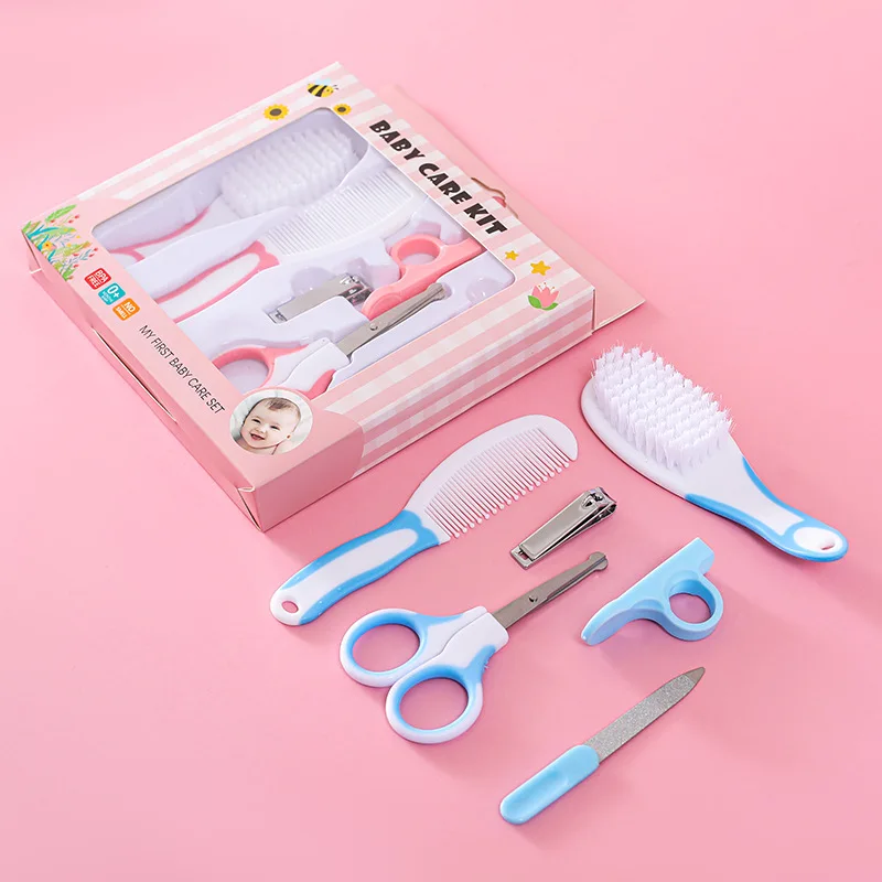 Kit aseo bebé con cortaúñas y peine suave – Set higiene neonatal - imagen 3