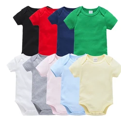 Body de bebé Kavkas algodón de manga corta unisex para verano