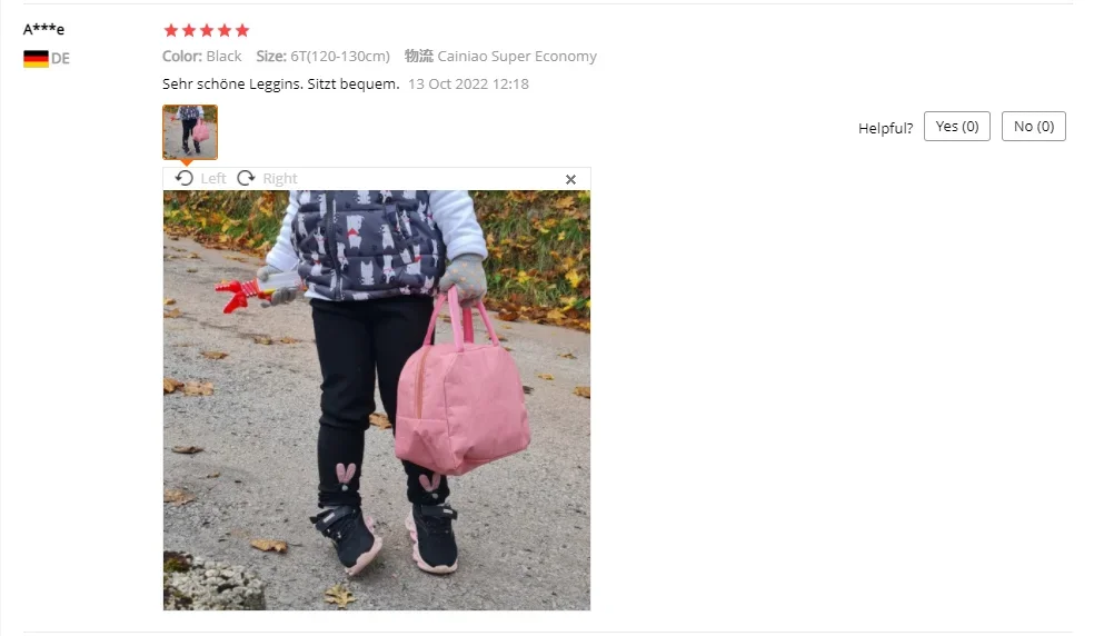 Leggings azul con diseño versátil