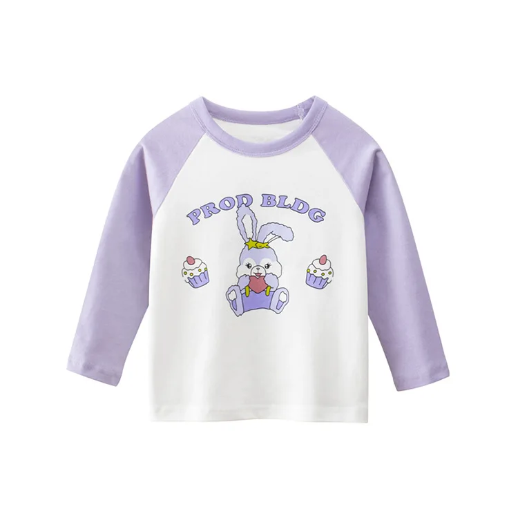 Camiseta de algodón con dibujos animados para niños, manga larga - imagen 5