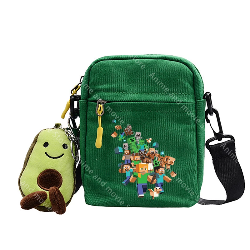 Bandolera infantil Minecraft de lona con estampado - imagen 5