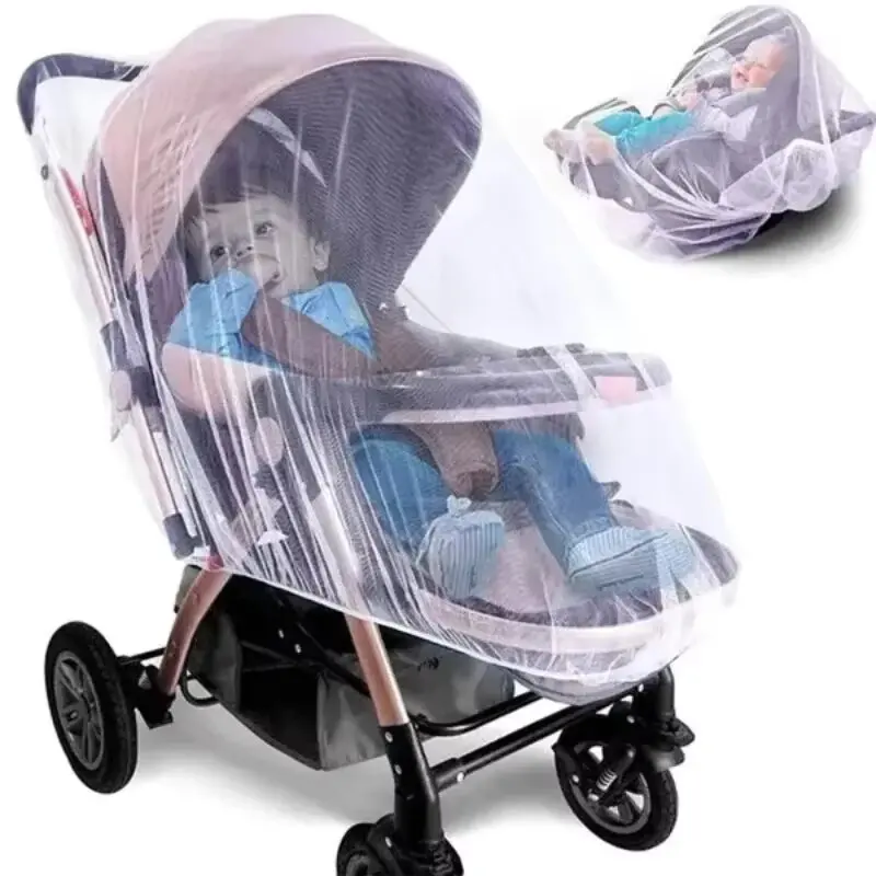 Mosquitera para cochecito de bebé universal antimosquitos transpirable - imagen 4