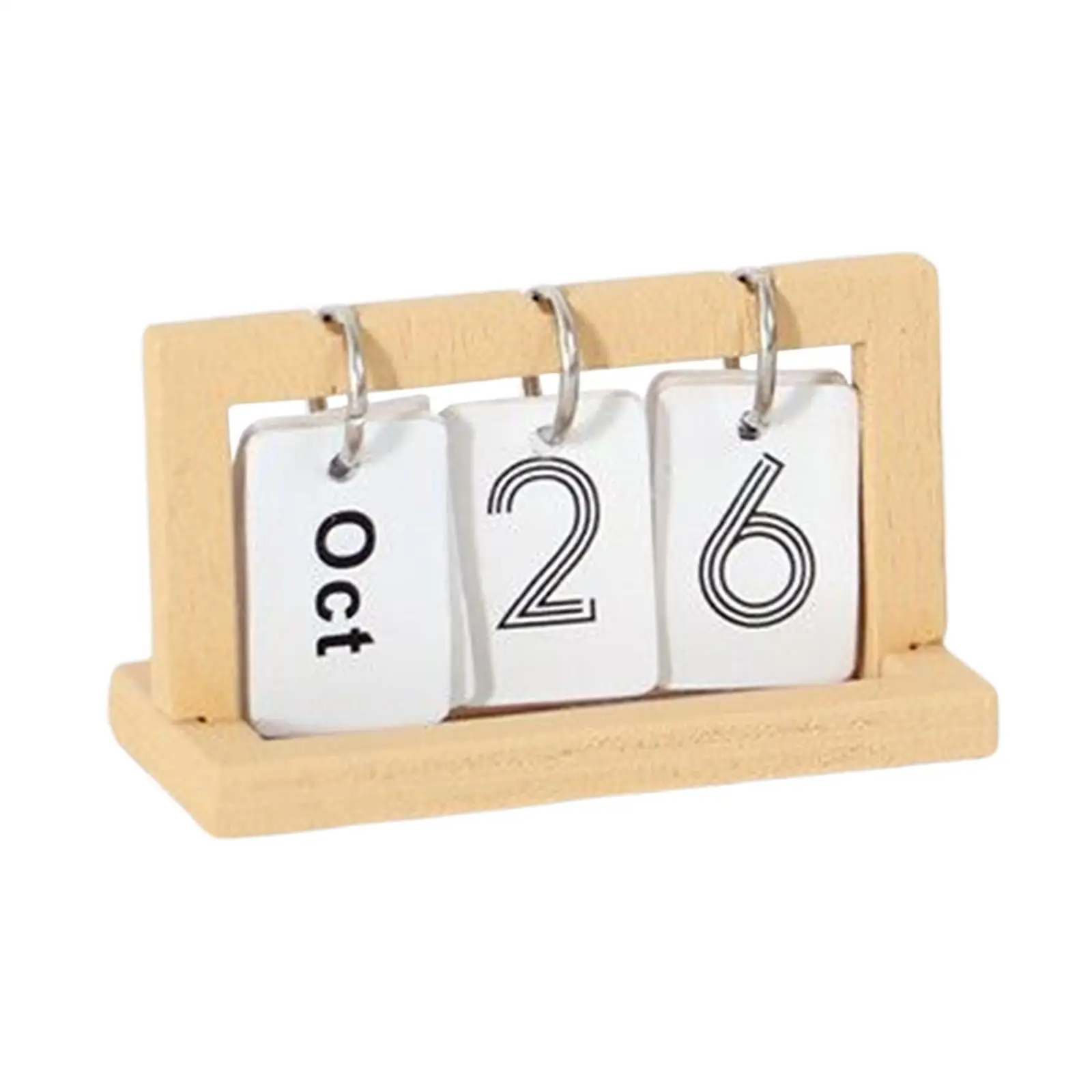 Calendario perpetuo para casa de muñecas en miniatura - imagen 2