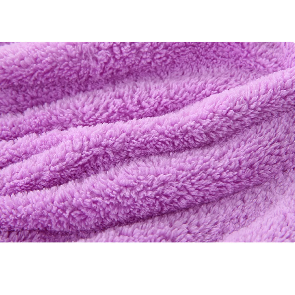 Turban de microfibra para secar el cabello con lazo y nudo - imagen 4