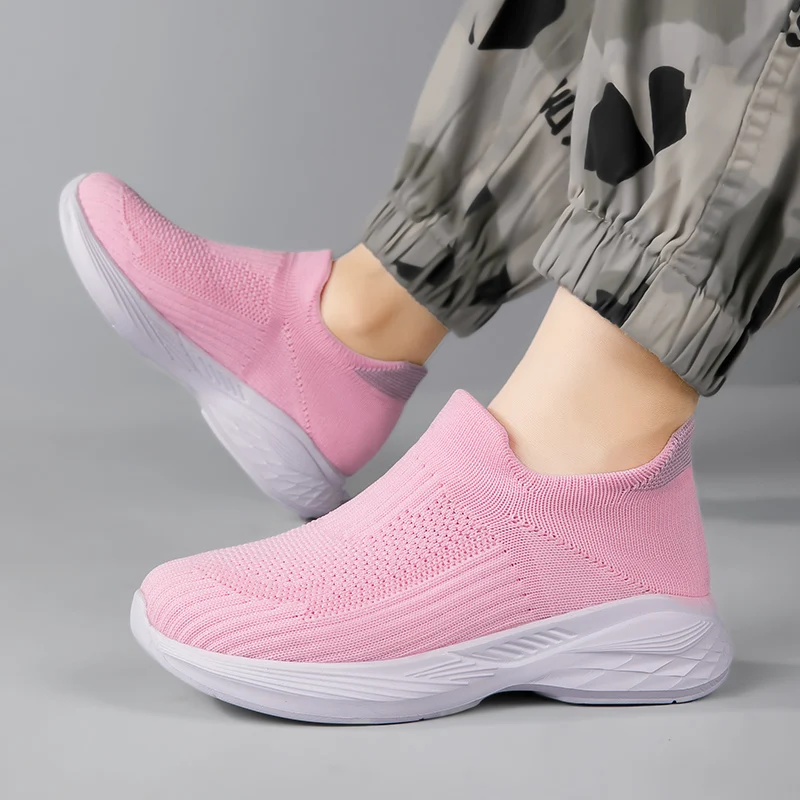 Zapatillas deportivas transpirables de malla cómodas para niña - imagen 4