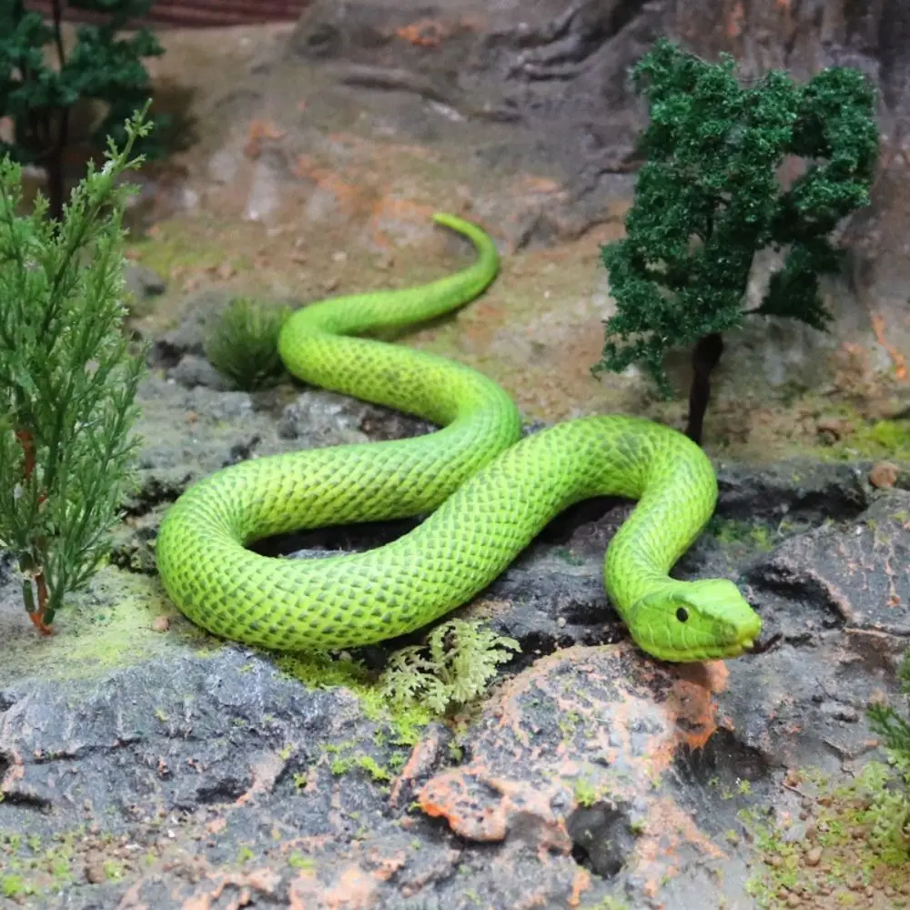 Figura de acción educativa serpientes reptil realista para Halloween - imagen 2