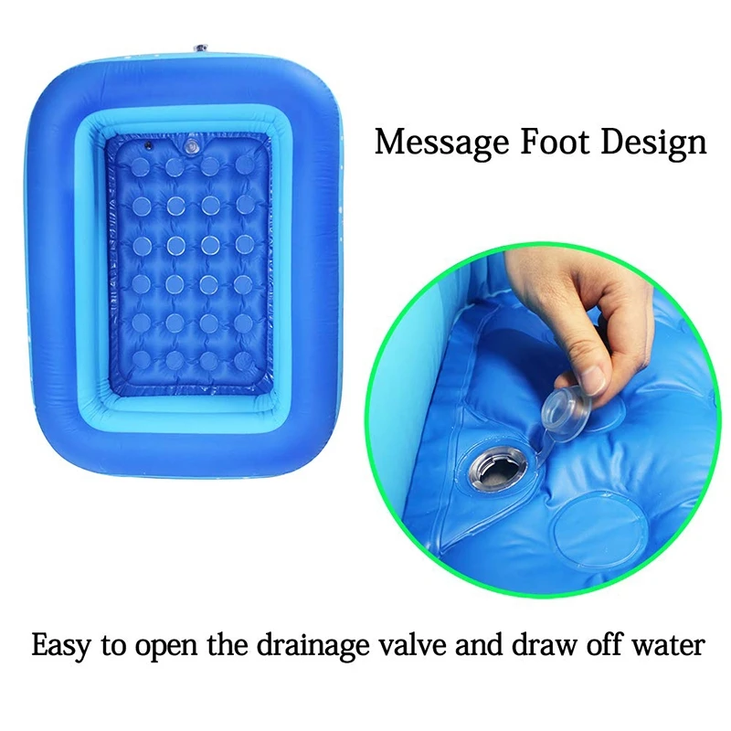 Piscina inflable infantil para baño en casa con juegos acuáticos - imagen 5