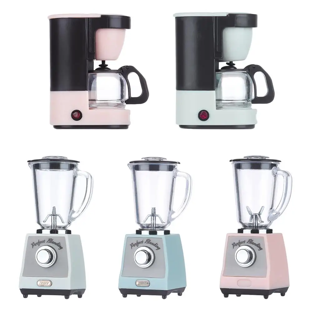 Cafetera miniatura para casa de muñecas – Electrodoméstico de cocina 1:12