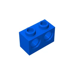 Bloques de construcción con orificios compatibles para crear figuras