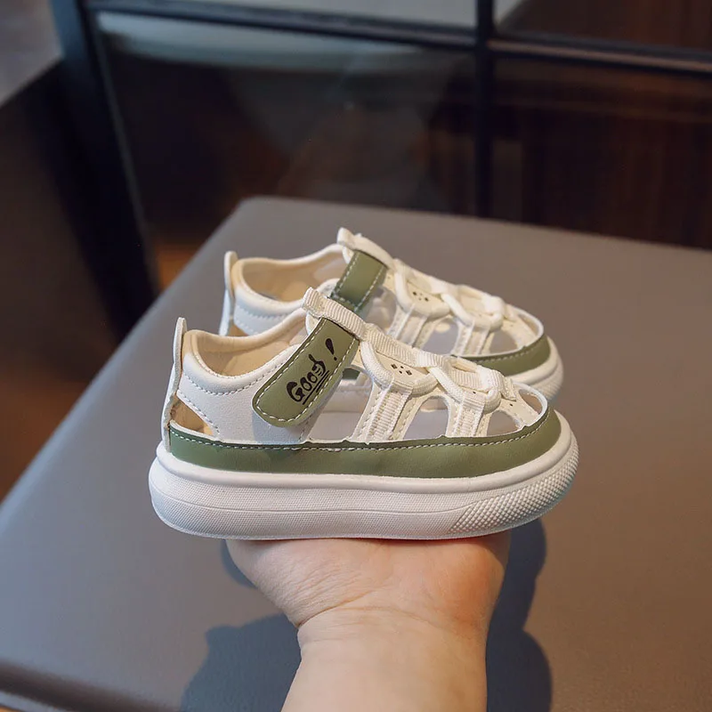 MILANCEL sandalias de verano para niños de suela blanda - imagen 3